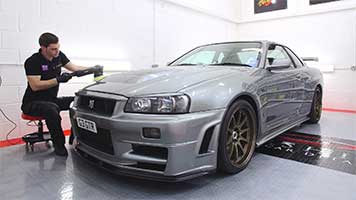 thumb - Nissan Skyline R34  GTR Detailing the Japanese myth