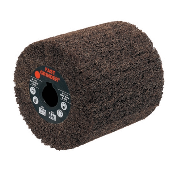 ABRASIVE WHEEL 100×100 GRAIN 40- Gallery photo 1