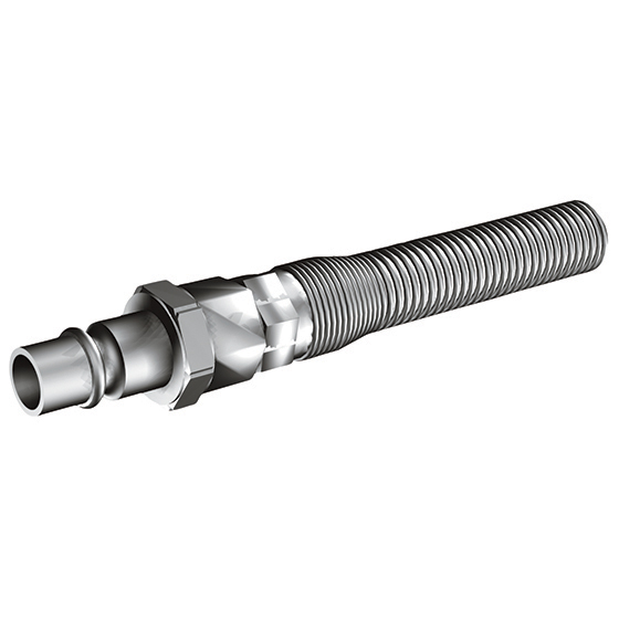 QUICK CONNECTION EURO PROFILE WITH SPRING FOR HOSE Ø 8-10mm- Gallery photo 1