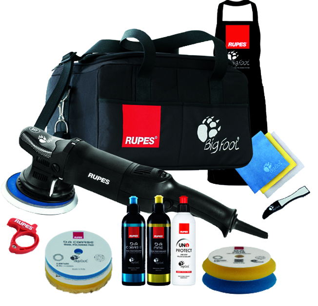Random orbital polisher - Bigfoot LHR15ES - Rupes tools Random orbital polisher - Bigfoot LHR15ES - Rupes tools