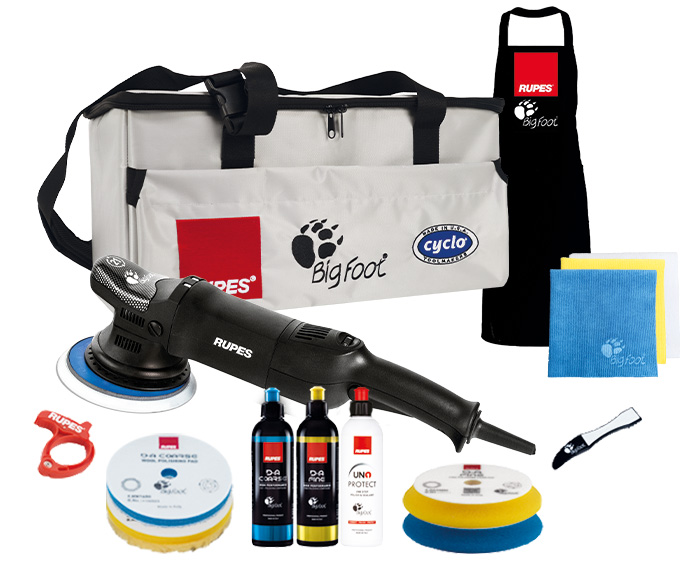 Random orbital polisher – Bigfoot LHR21ES- Gallery photo 3