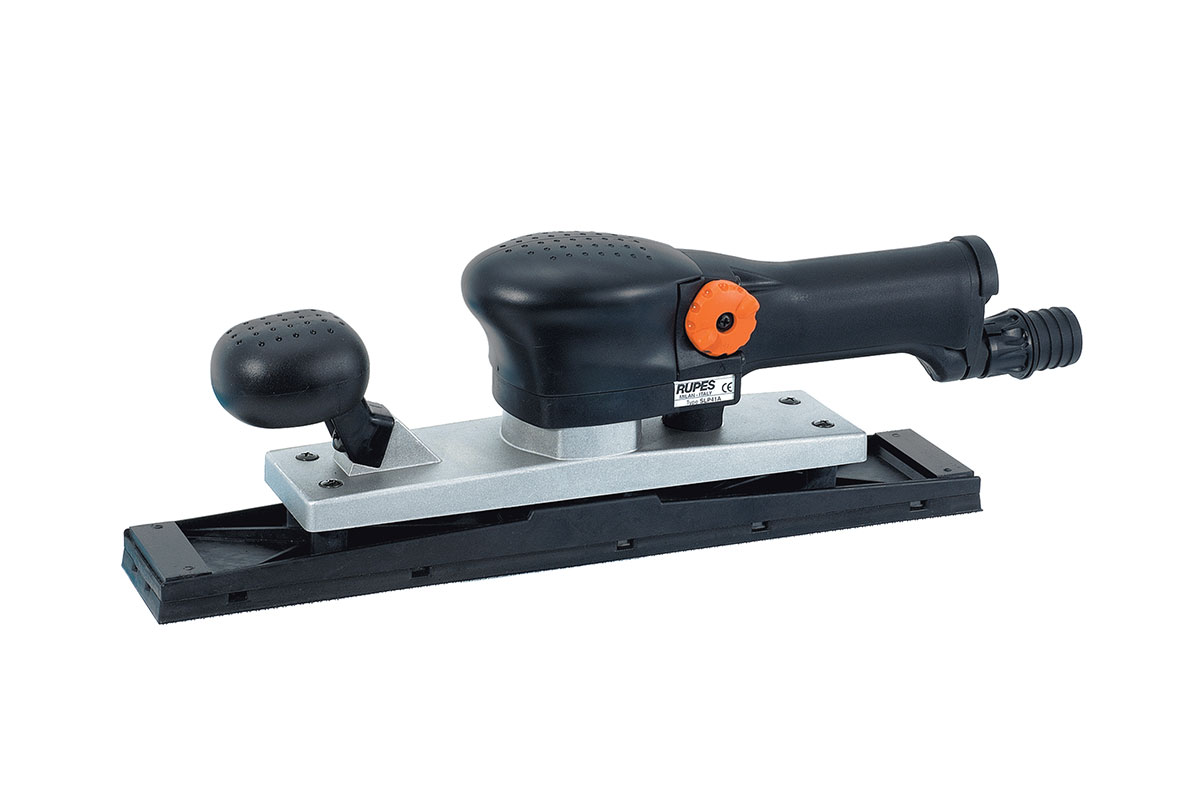 SLP41A_Pneumatic-orbital-sander-70X400mm-velcro-pad-and-5mm-orbit SLP41A - Pneumatic orbital sander 70X400mm velcro pad and 5mm orbit