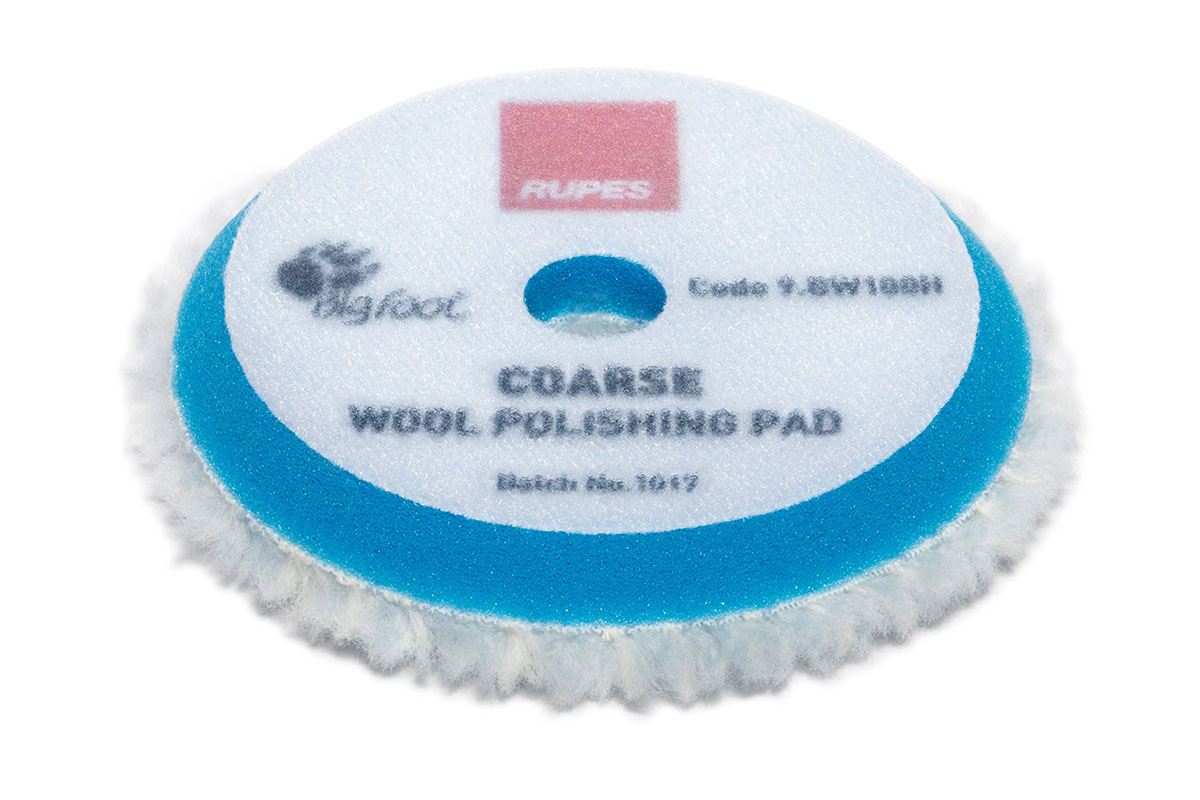 Coarse wool polishing pads for random orbital, gear driven, and triple  action - Rupes tools