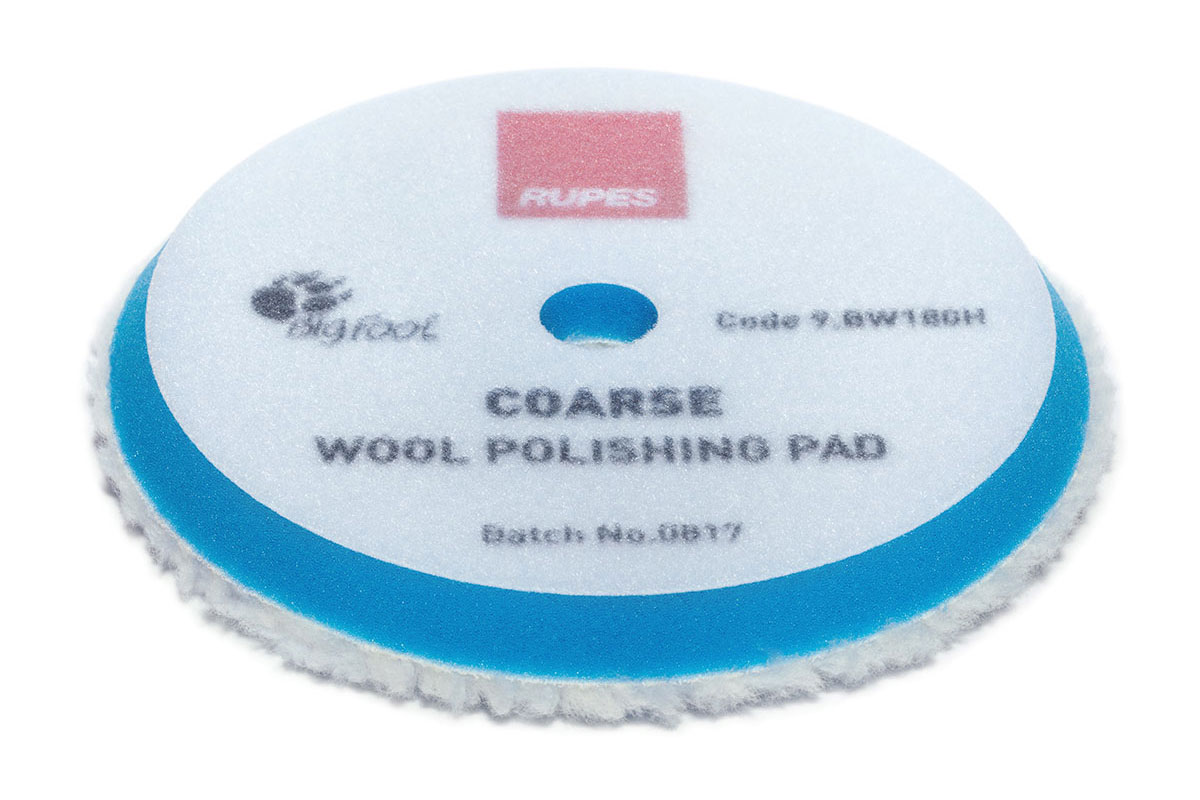 Coarse wool polishing pads for random orbital, gear driven, and triple  action - Rupes tools