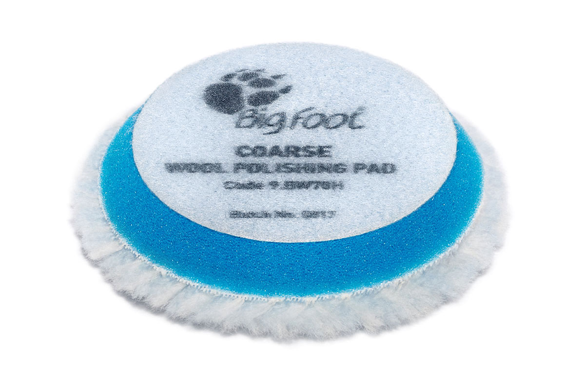 Coarse wool polishing pads for random orbital, gear driven, and triple  action - Rupes tools