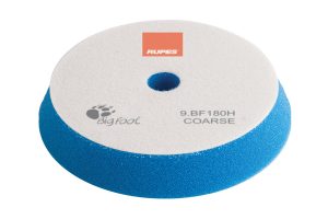 Coarse foam polishing pads for random orbital