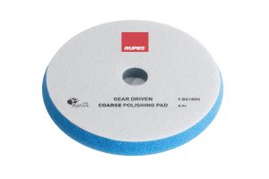 Coarse polishing foam pads for gear driven