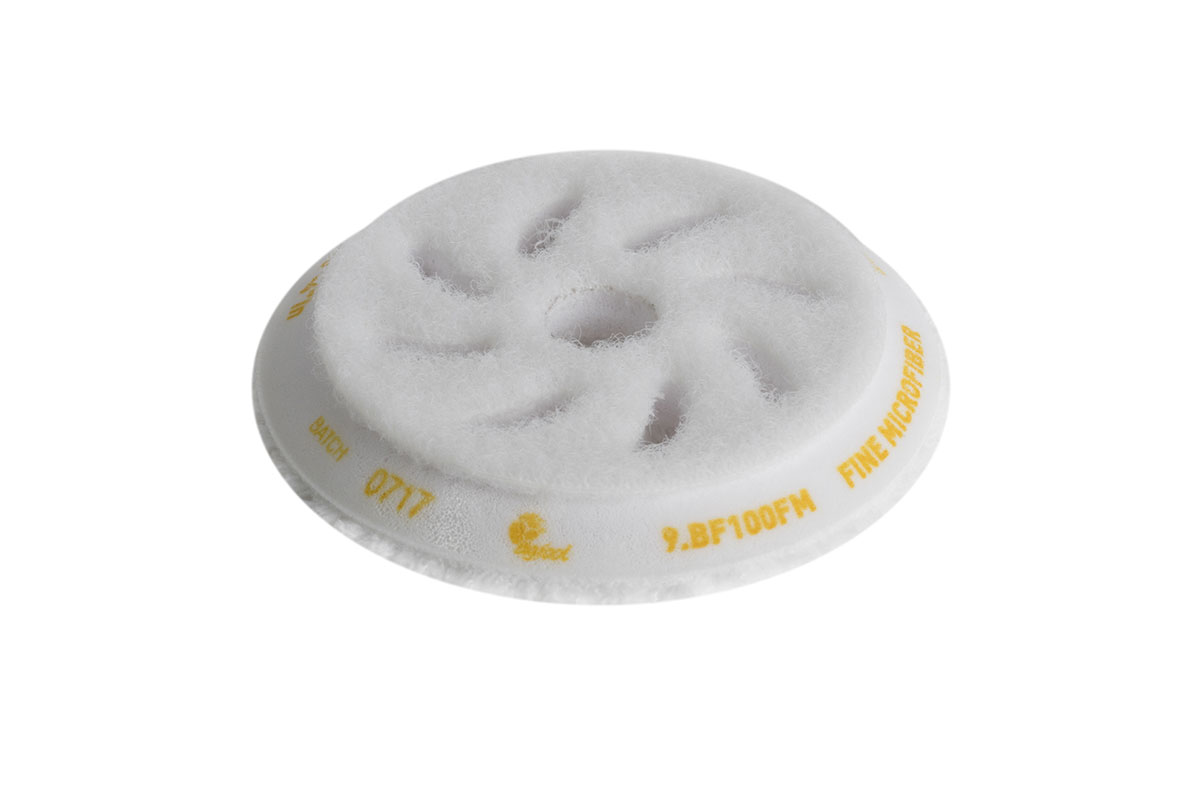 Fine microfiber polishing pads for random orbital 9.BF100FM