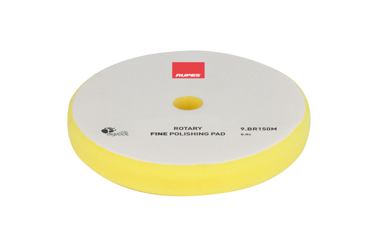 Yellow Polishing Foam Pad RU-100M-Y Rupes 100 mm 4 inch Yellow Polishing Foam Pad RU-100M-Y Rupes 100 mm 4 inch