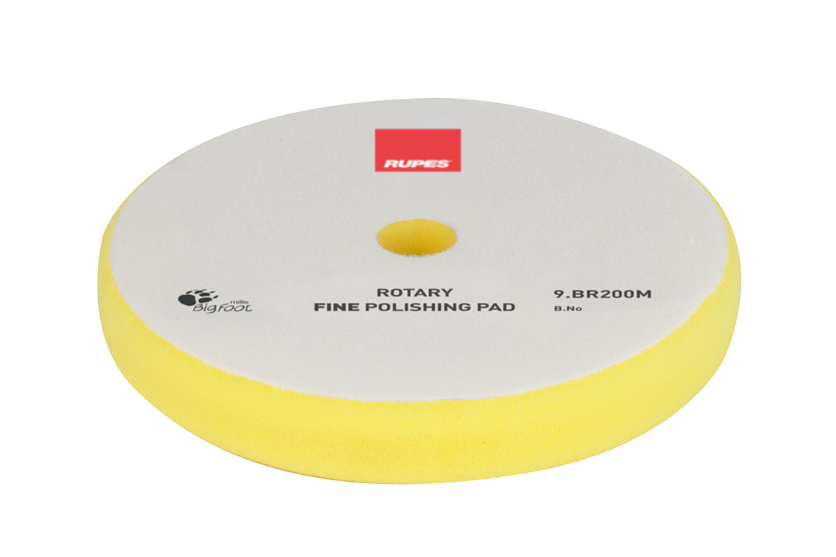Fine polishing foam pads for rotary 9.BR200M
