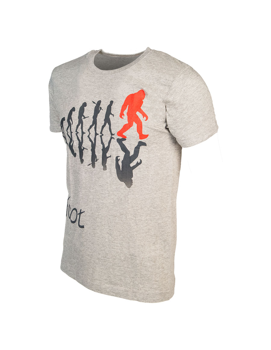 9Z752_t-shirt-evolution-grey_2 T-shirt Bigfoot - Gris- Gallery photo 2