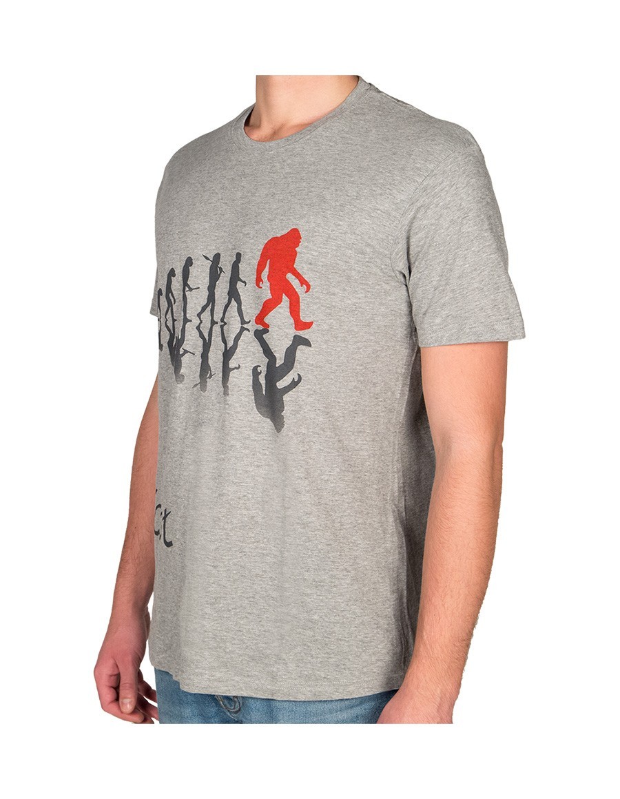 9Z752_t-shirt-evolution-grey_5 T-shirt Bigfoot - Gris- Gallery photo 5
