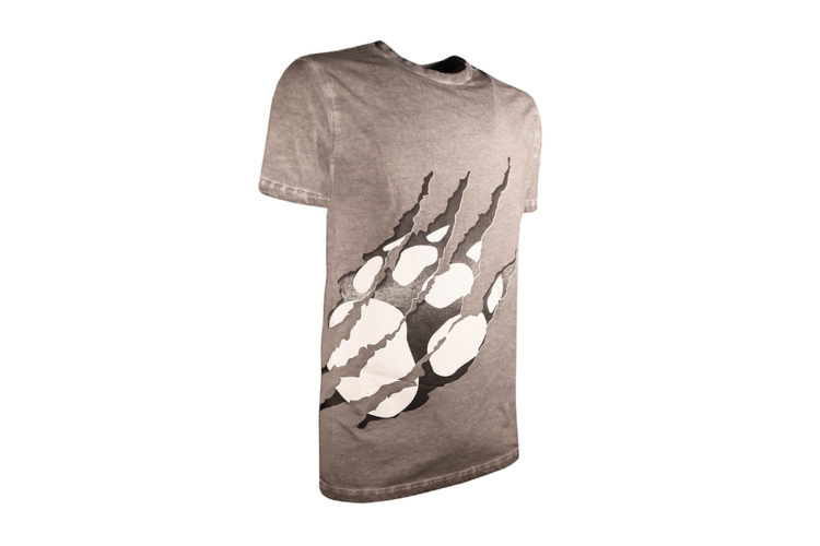 T-shirt-vintage-bigfoot-lateral T-shirt vintage bigfoot - view lateral