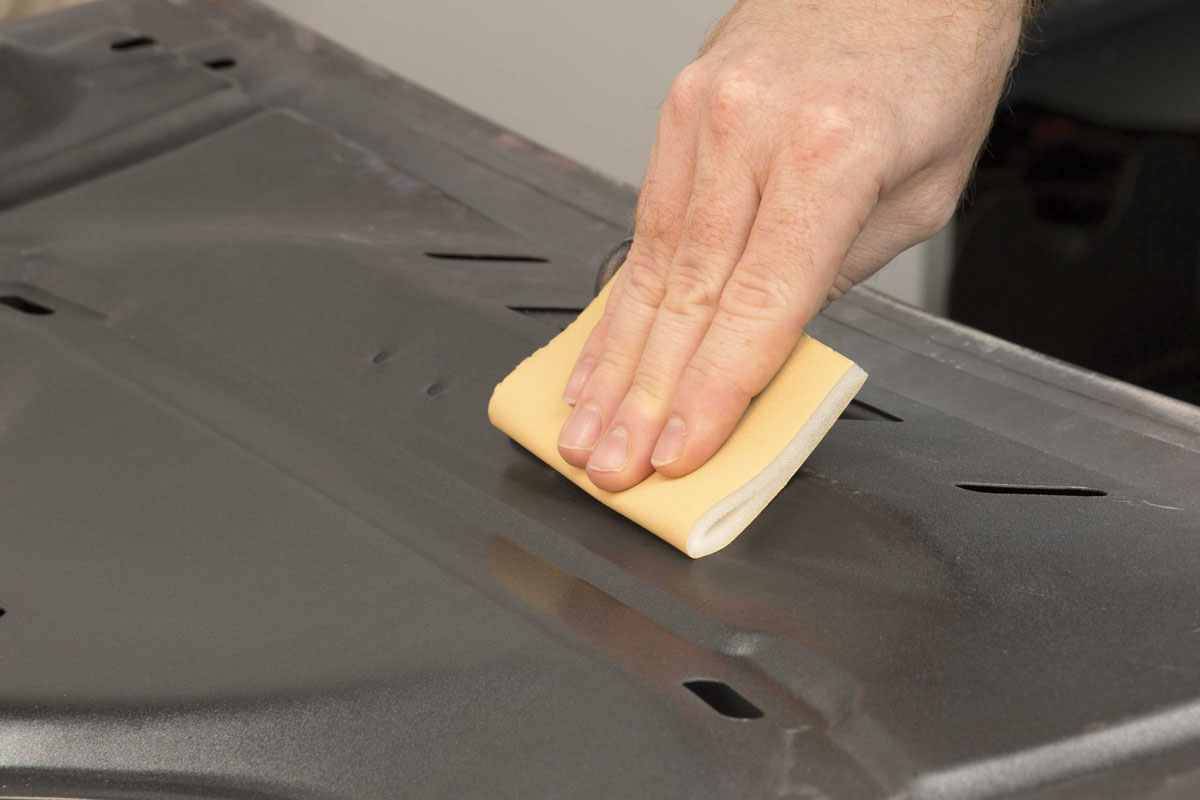 perforated_soft_roll_abrasive_144mmX25m_application_photo2 Perforated soft roll abrasive 144mm X 25m - application photo2