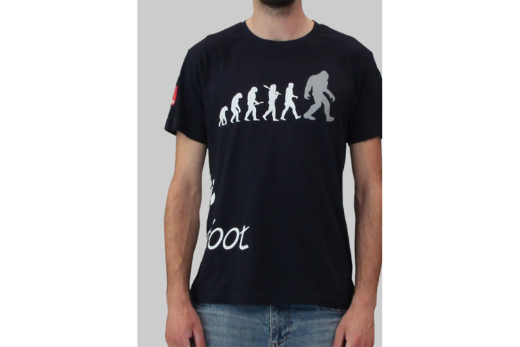 t-shirt-bigfoot-blue-front Camiseta Bigfoot - Azul- Gallery photo 1
