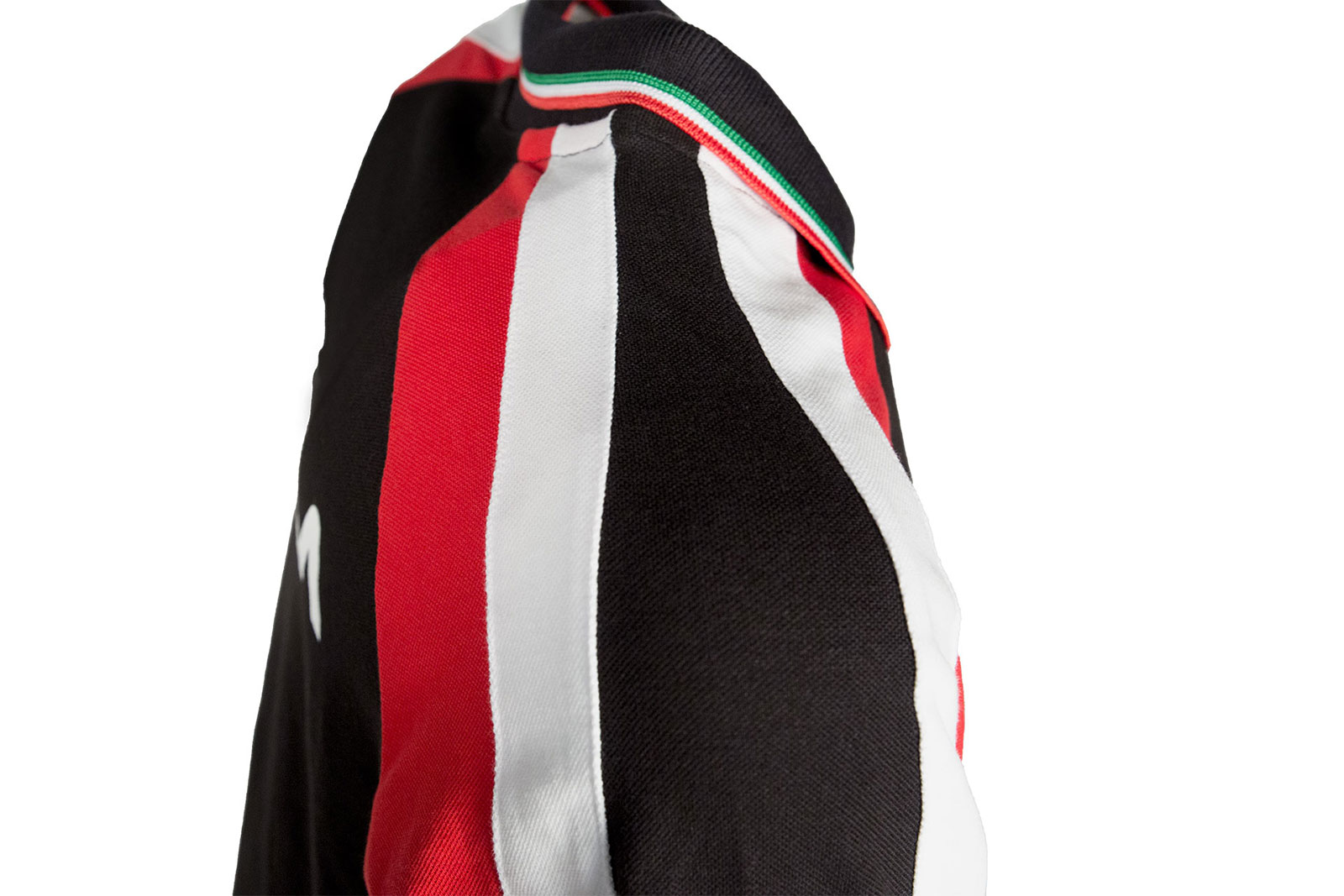 9Z1062-polo_dettaglio_spalla Polo Racing rossa e nera- Gallery photo 9