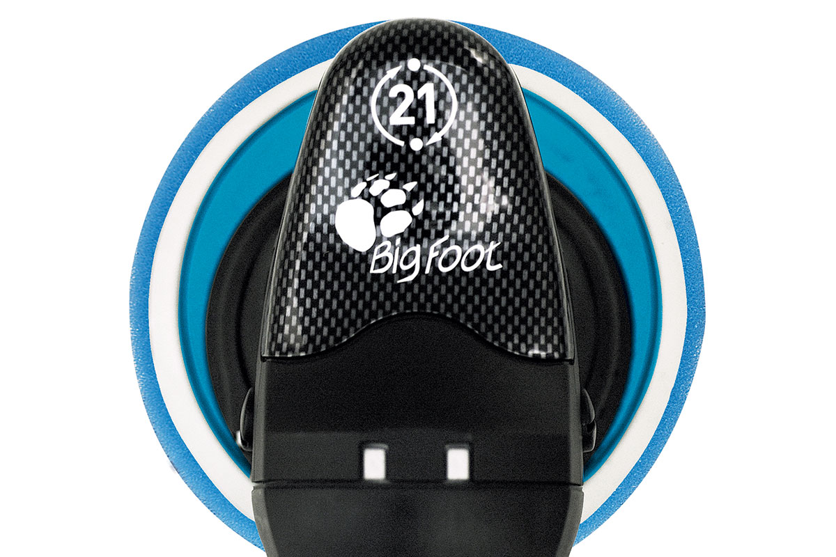 Random orbital polisher - Bigfoot LHR21ES - hand grip Random orbital polisher - Bigfoot LHR21ES - hand grip