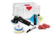Random orbital polisher - bigfoot duetto LHR12E - kit BOX Random orbital polisher - bigfoot duetto LHR12E - kit BOX