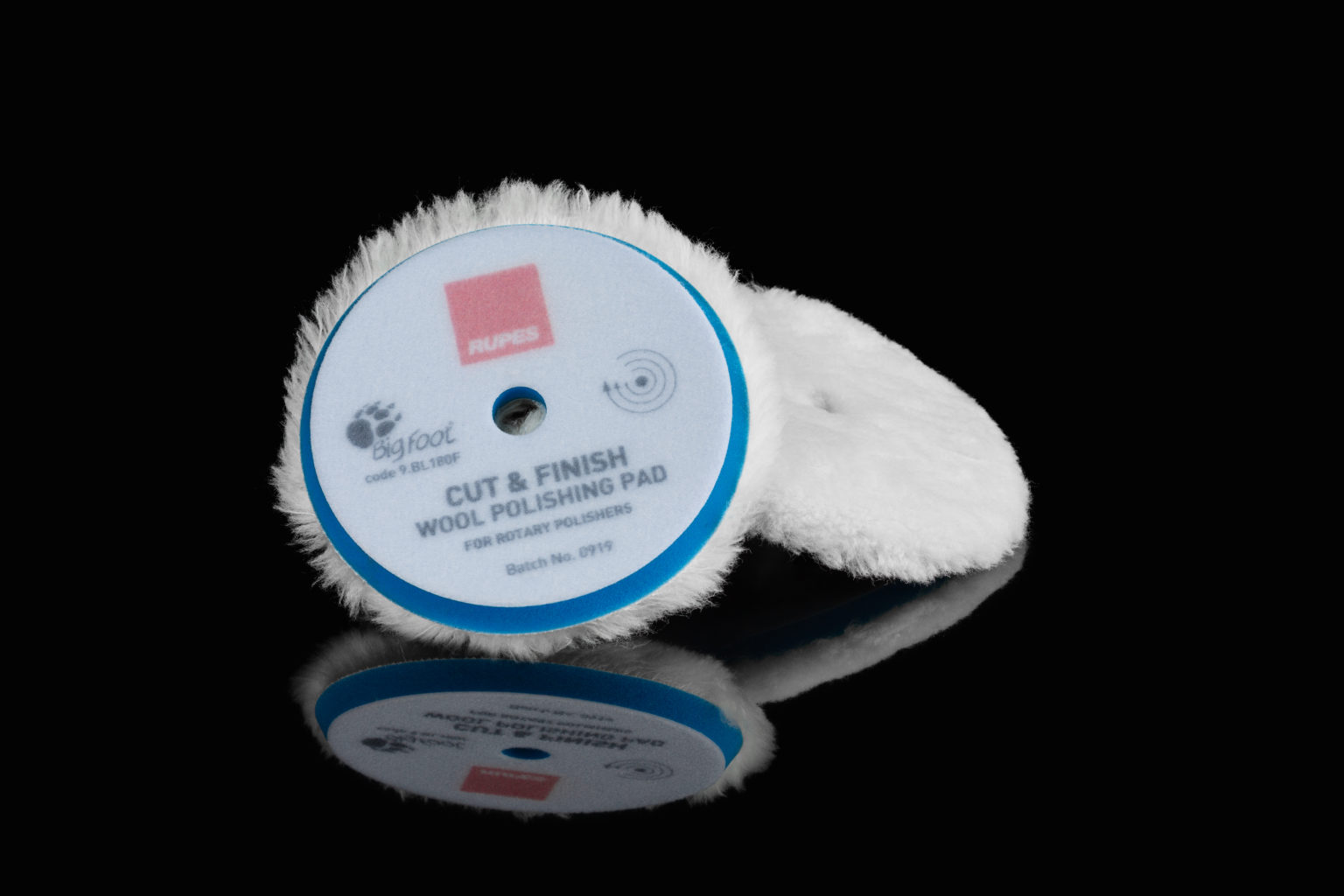 New BigFoot CUT & FINISH Rotary Wool Pads Rupes tools