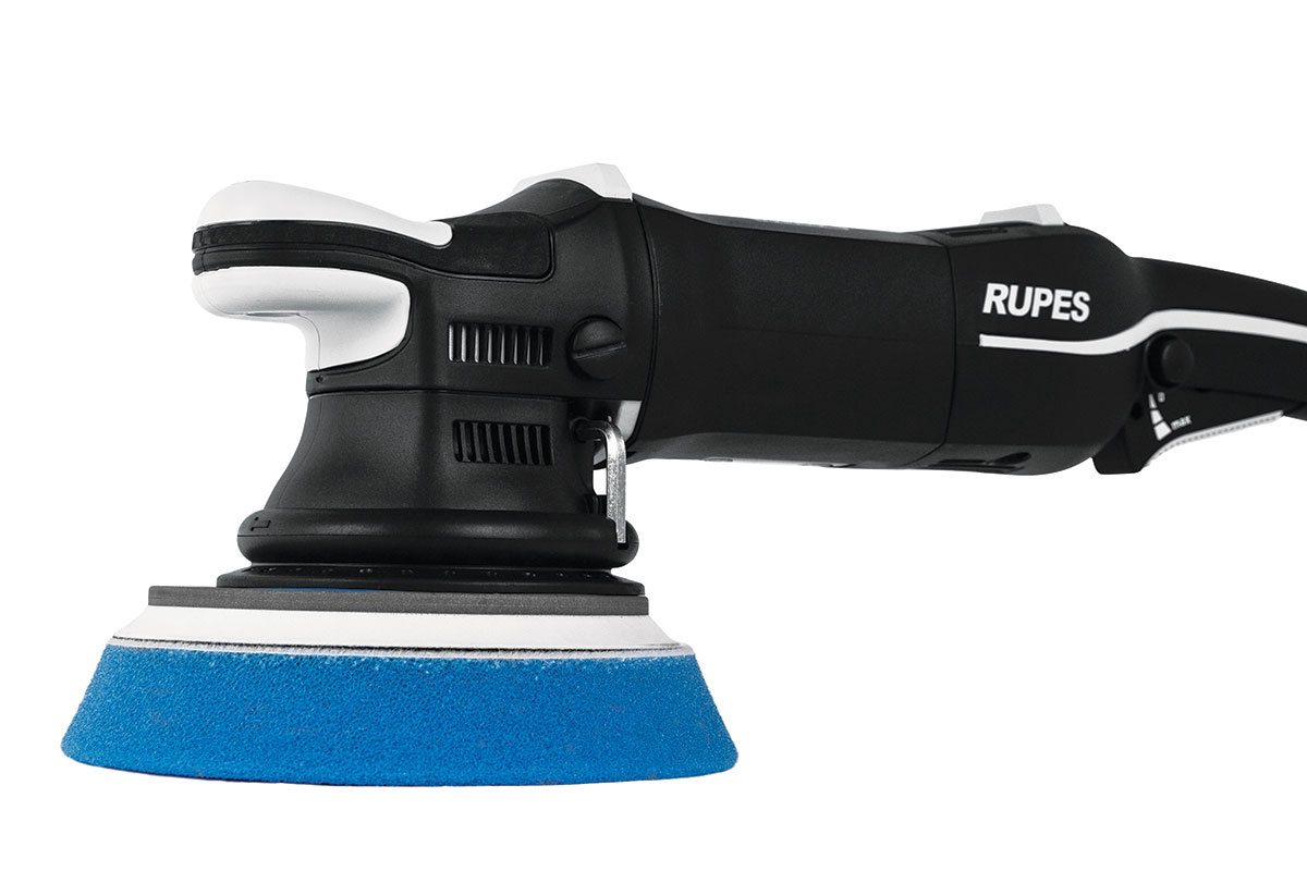 RUPES LHR21 Mark III Buffer Polisher for Car Detailing, Orbital Cleaner,  Car Cleaning Tool for Wash, Brush & Foam, Car Essential Accessory with