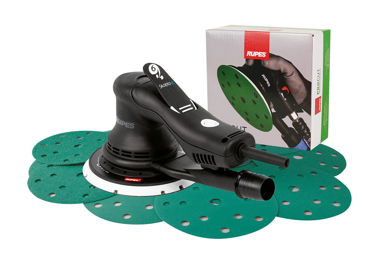 RX153A-KIT-B Random orbital brushless sander – SkorpioE- Gallery photo 6