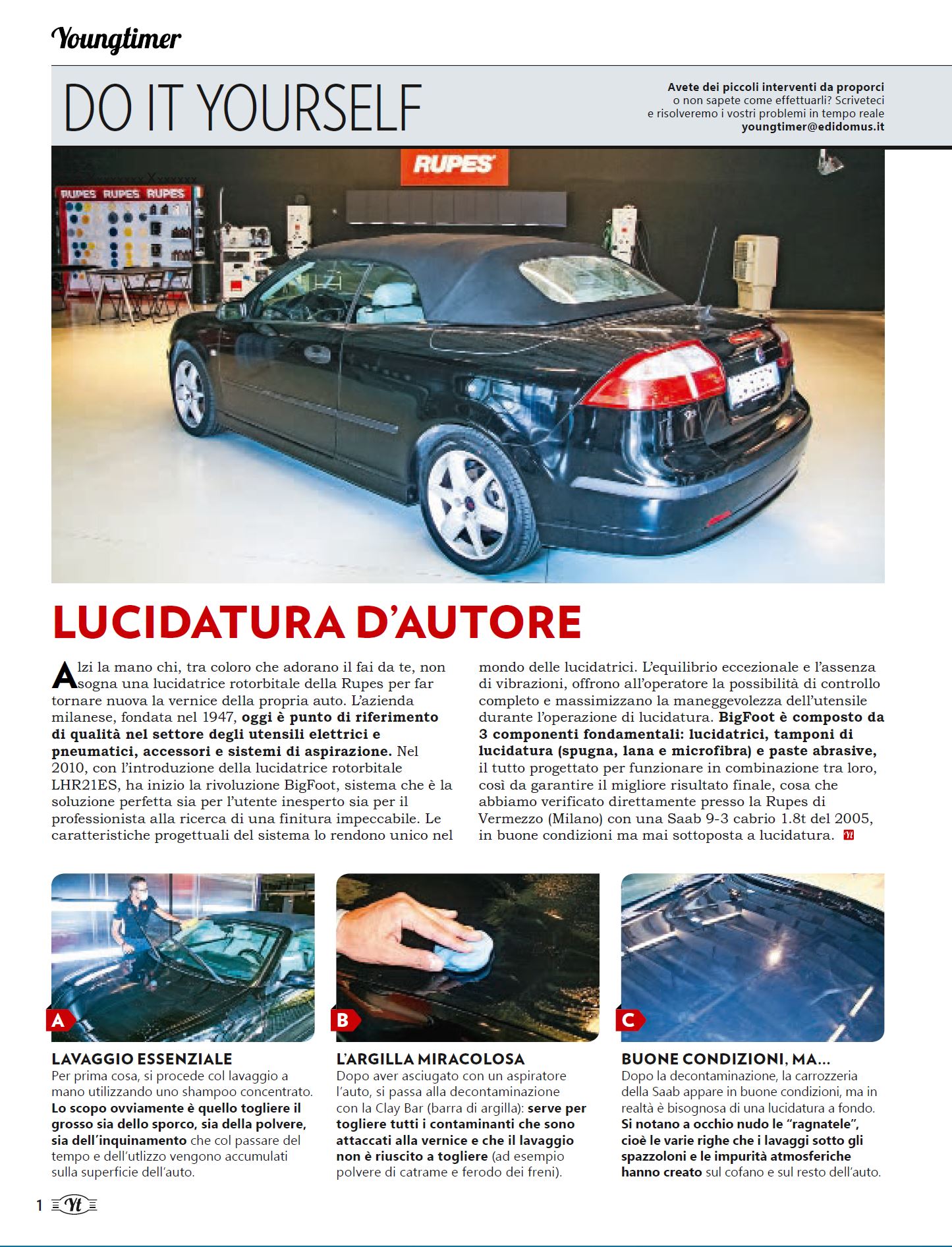 Lucidatura D’Autore | Articolo su rivista Youngtimer - 1