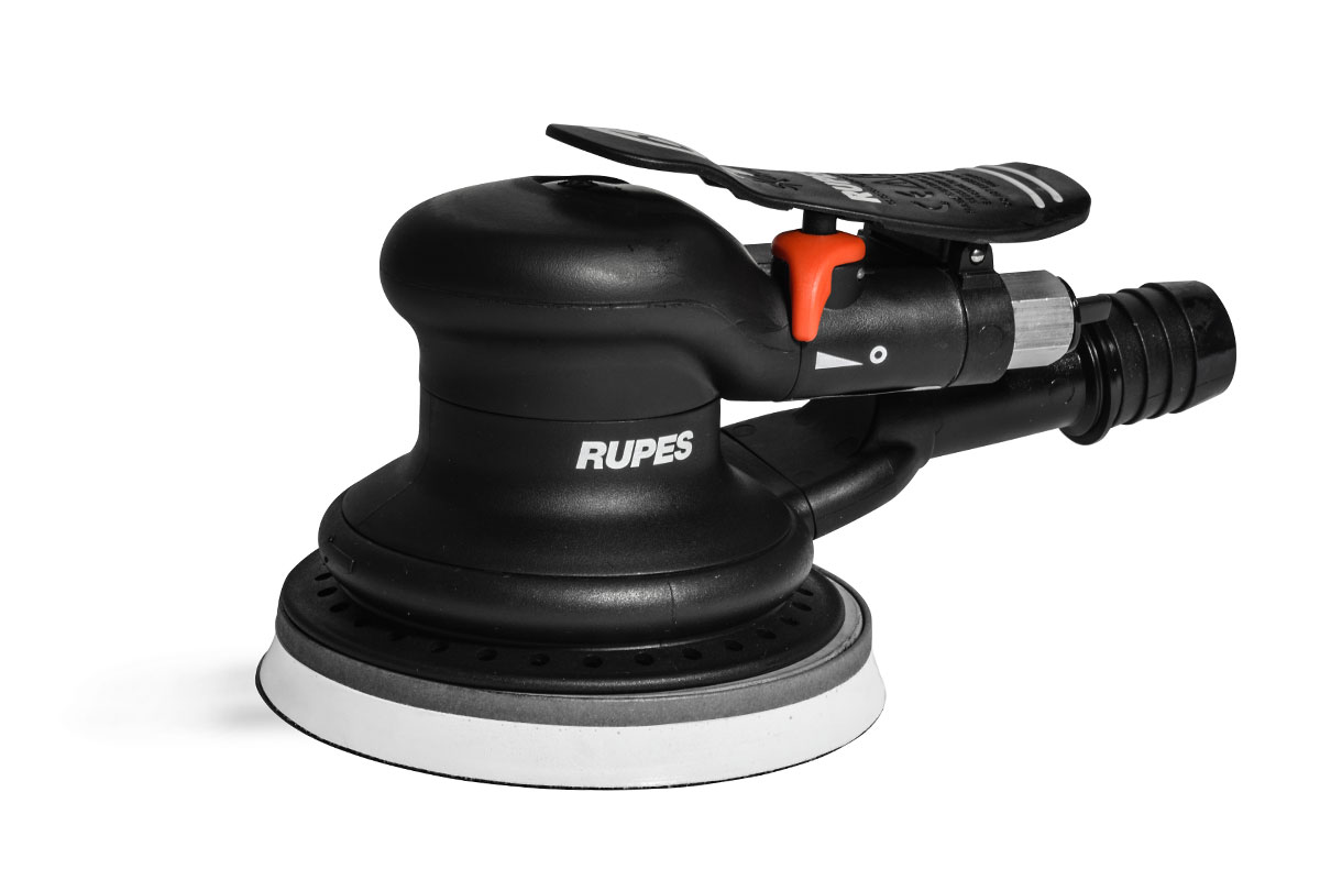 Random orbital pneumatic sander with 125mm pad 3mm orbit Rupes