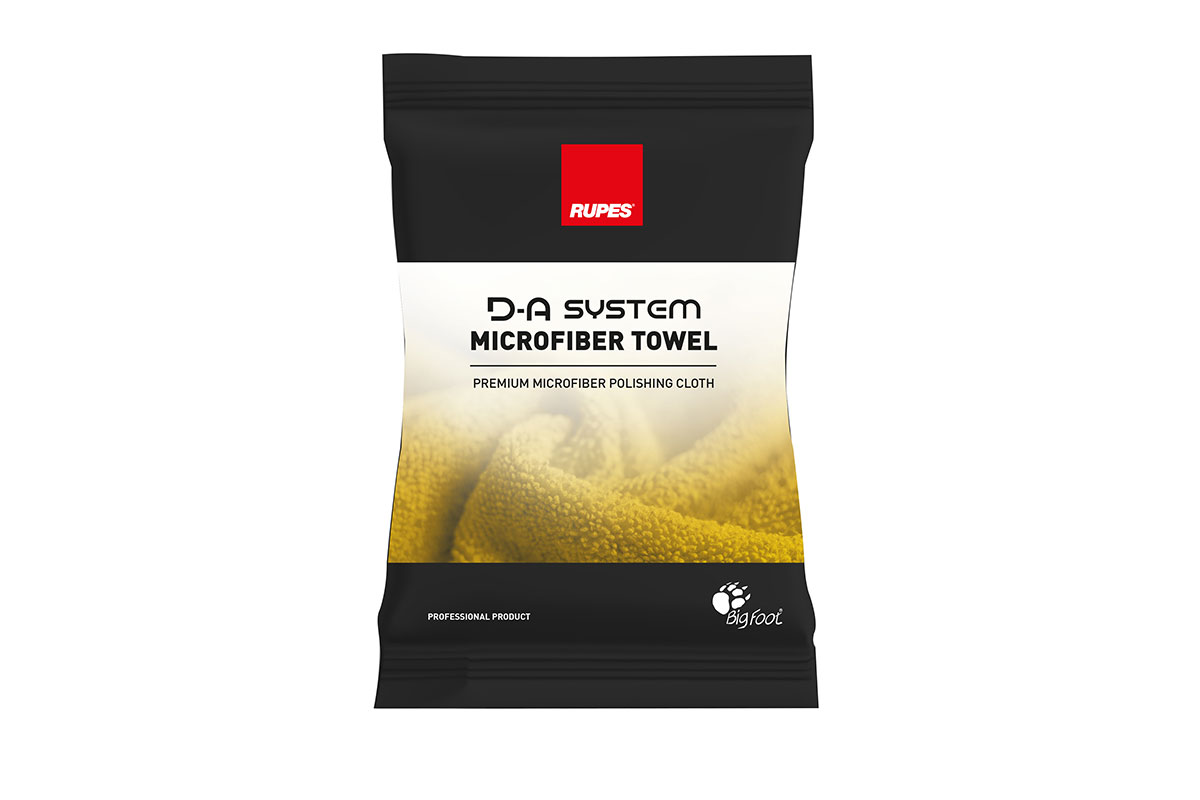flow-pack-premium-microfiber-polishing-cloths-9-BF9060 Flow pack of yellow towels - premium microfiber polishing cloths - 9.BF9060