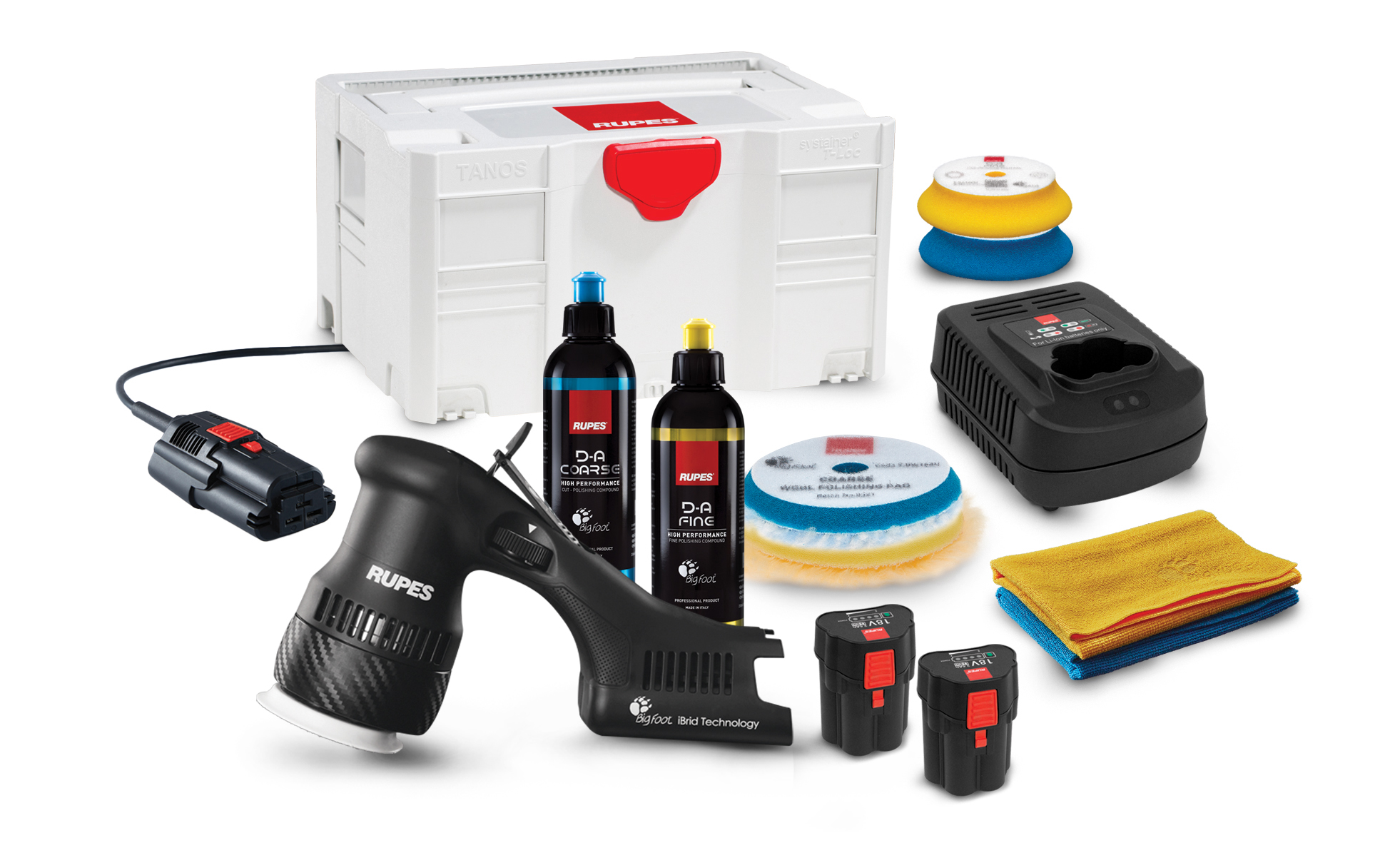 BIGFOOT HLR75 MINI iBRID POLISHER - Rupes tools