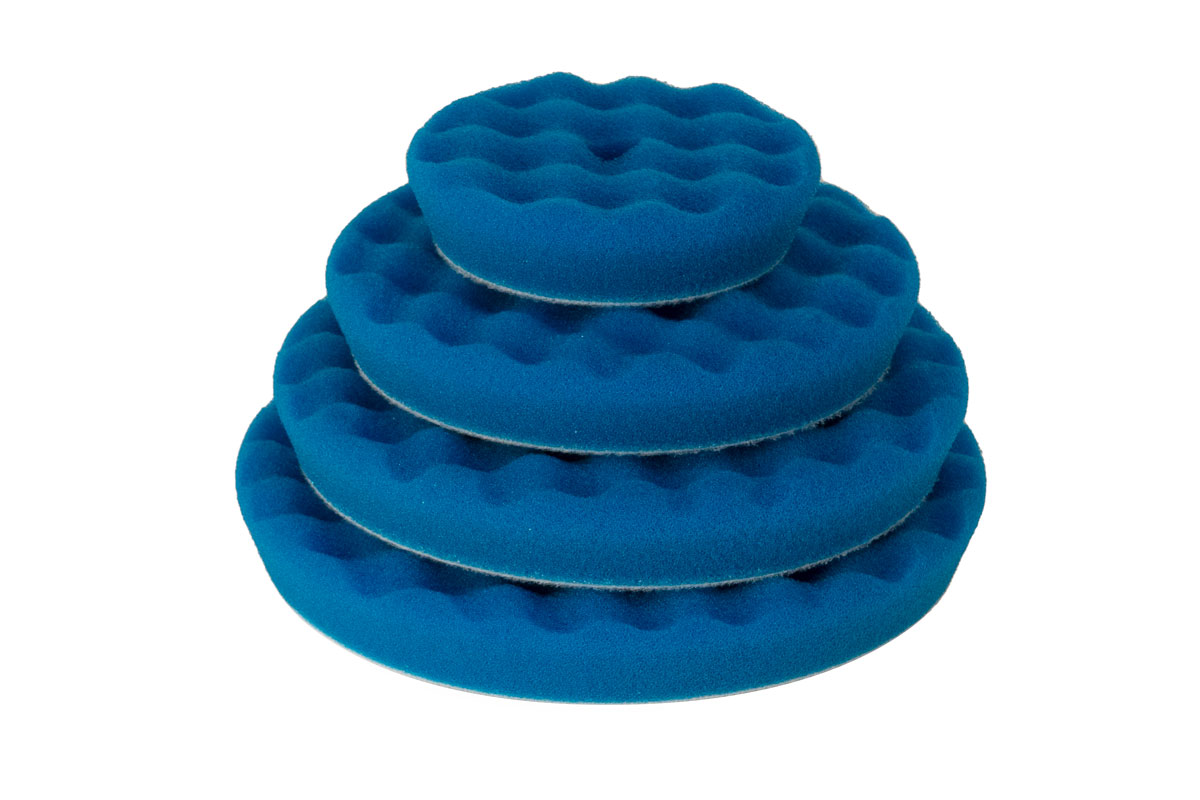 9WF-Series-H_Waffle-coarse-polishing-foam-pad-for-rotary-polishers_2 WAFFLE COARSE Polishing Foam Pad for Rotary Polishers- Gallery photo 6