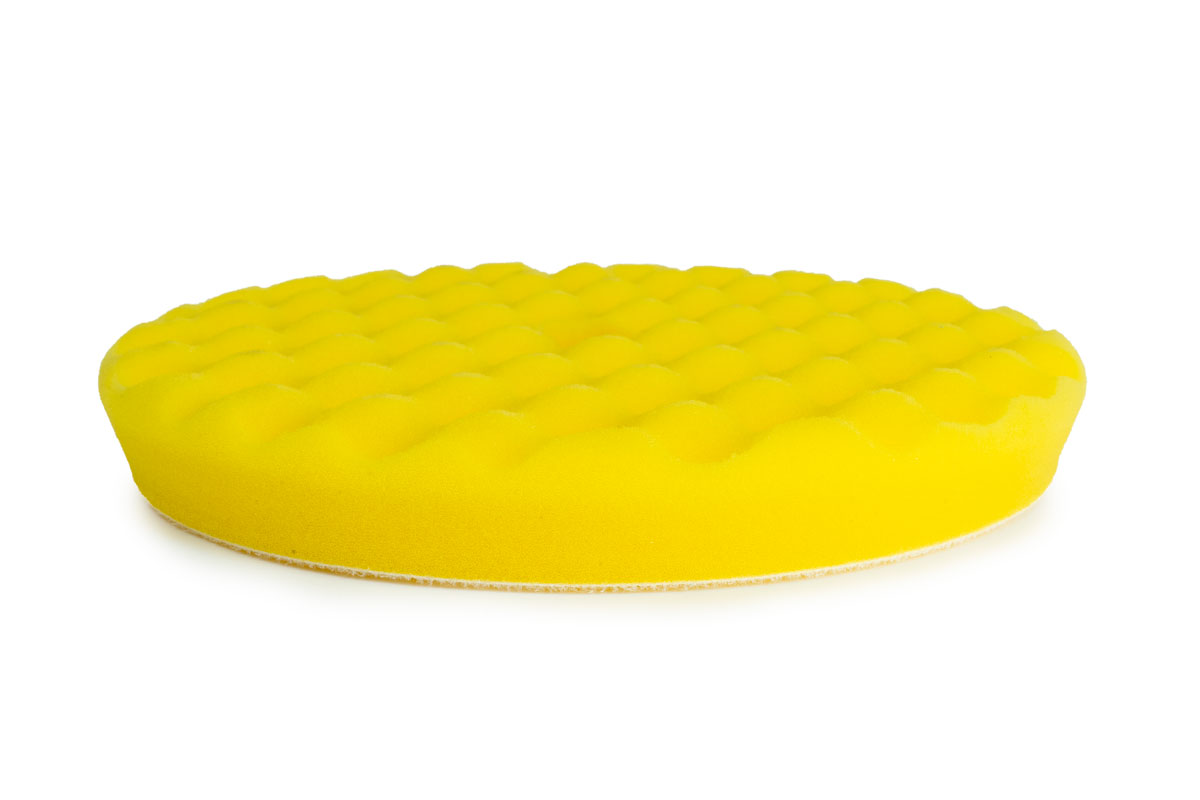 9WF-Series-M_Waffle-fine-polishing-foam-pad-for-rotary-polishers_5 WAFFLE FINE Polishing Foam Pad for Rotary Polishers- Gallery photo 3