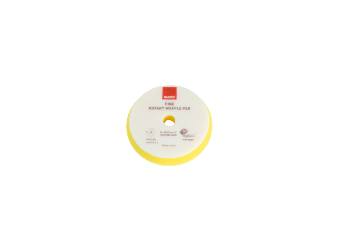 9WF-Series-M_Waffle-fine-polishing-foam-pad-for-rotary-polishers_9wf150M WAFFLE FINE Polishing Foam Pad for Rotary Polishers- Gallery photo 9