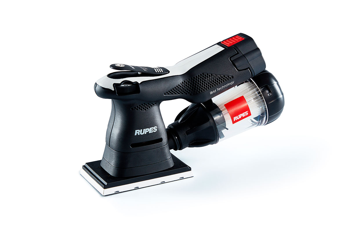 HSE73 Rectangular orbital mini sander with iBRID technology - Rupes tools