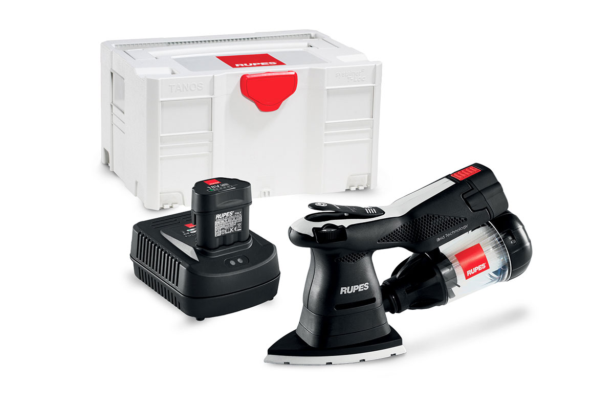 HSS73 Delta orbital mini sander with iBRID technology Rupes tools