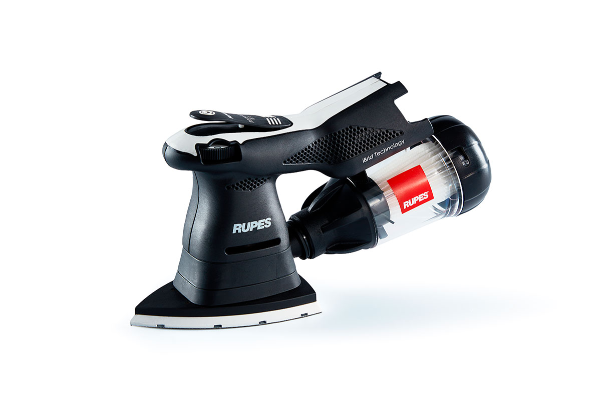 HSS73 Delta orbital mini sander with iBRID technology Rupes tools