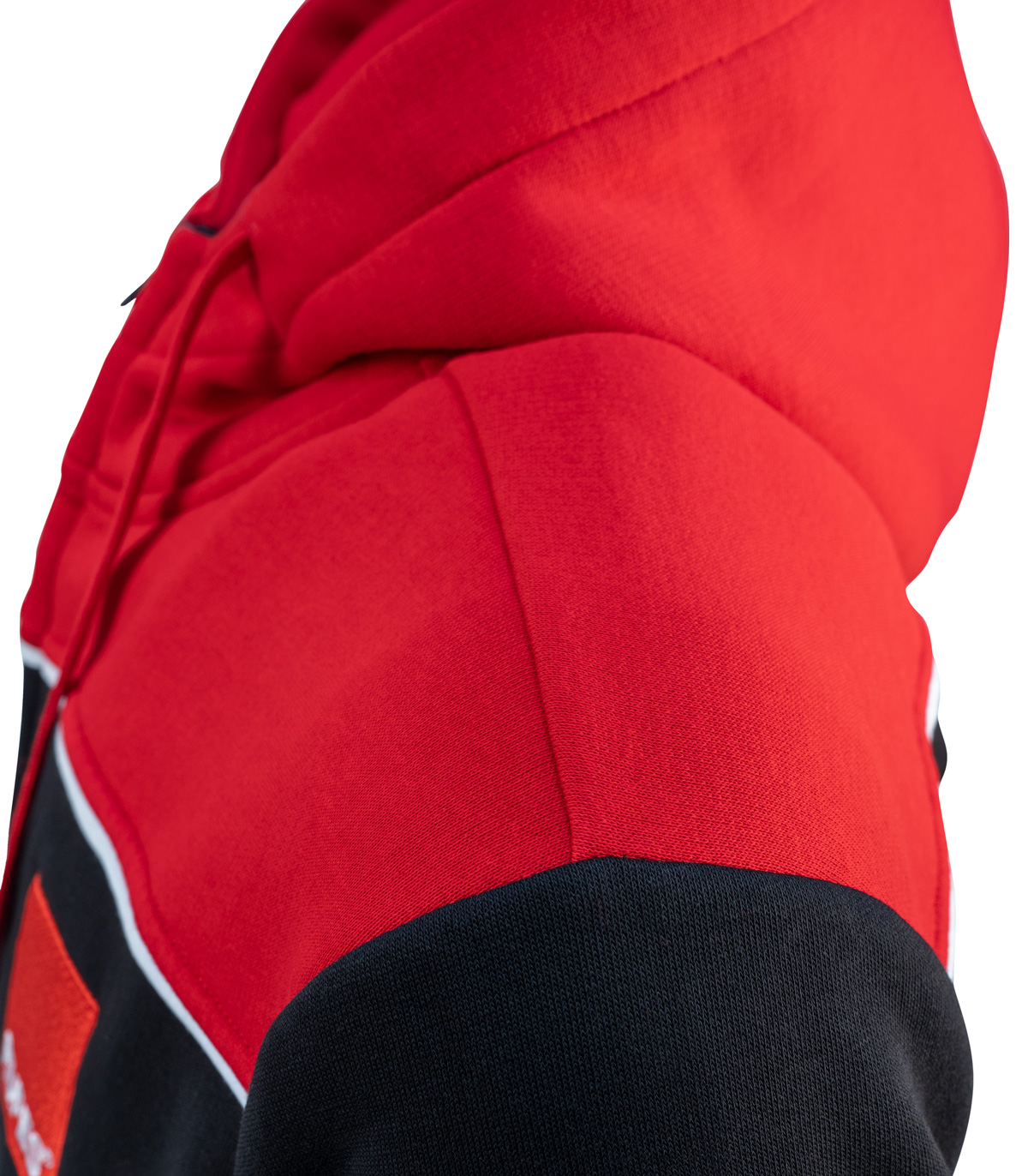 felpa-con-cappuccio_dettaglio-spalla RACING HOODIE- Gallery photo 7