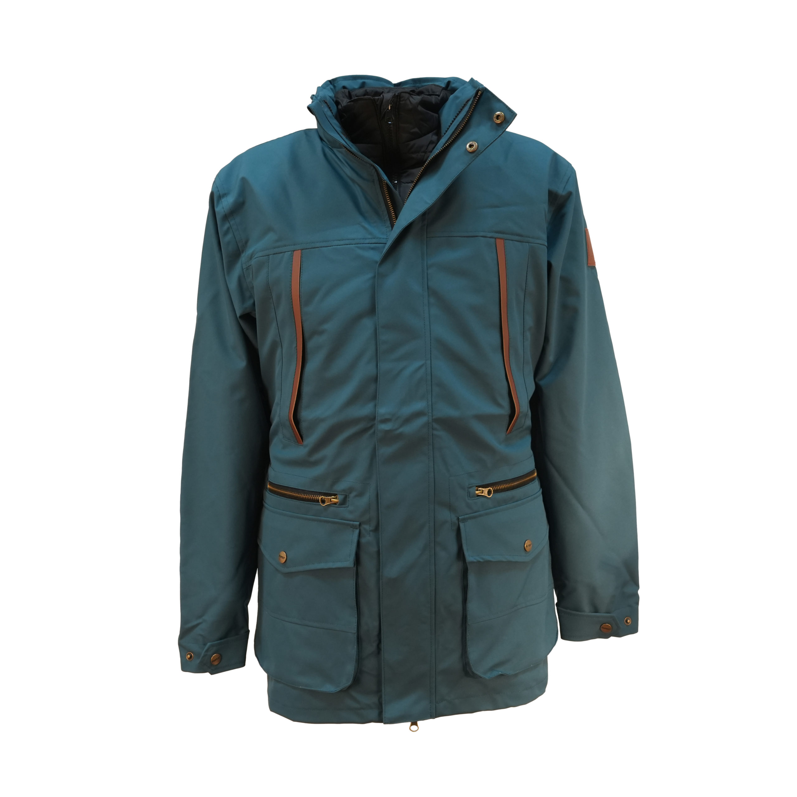 DSC03330 RUPES FIELD JACKET – PETROLEUM BLUE- Gallery photo 2