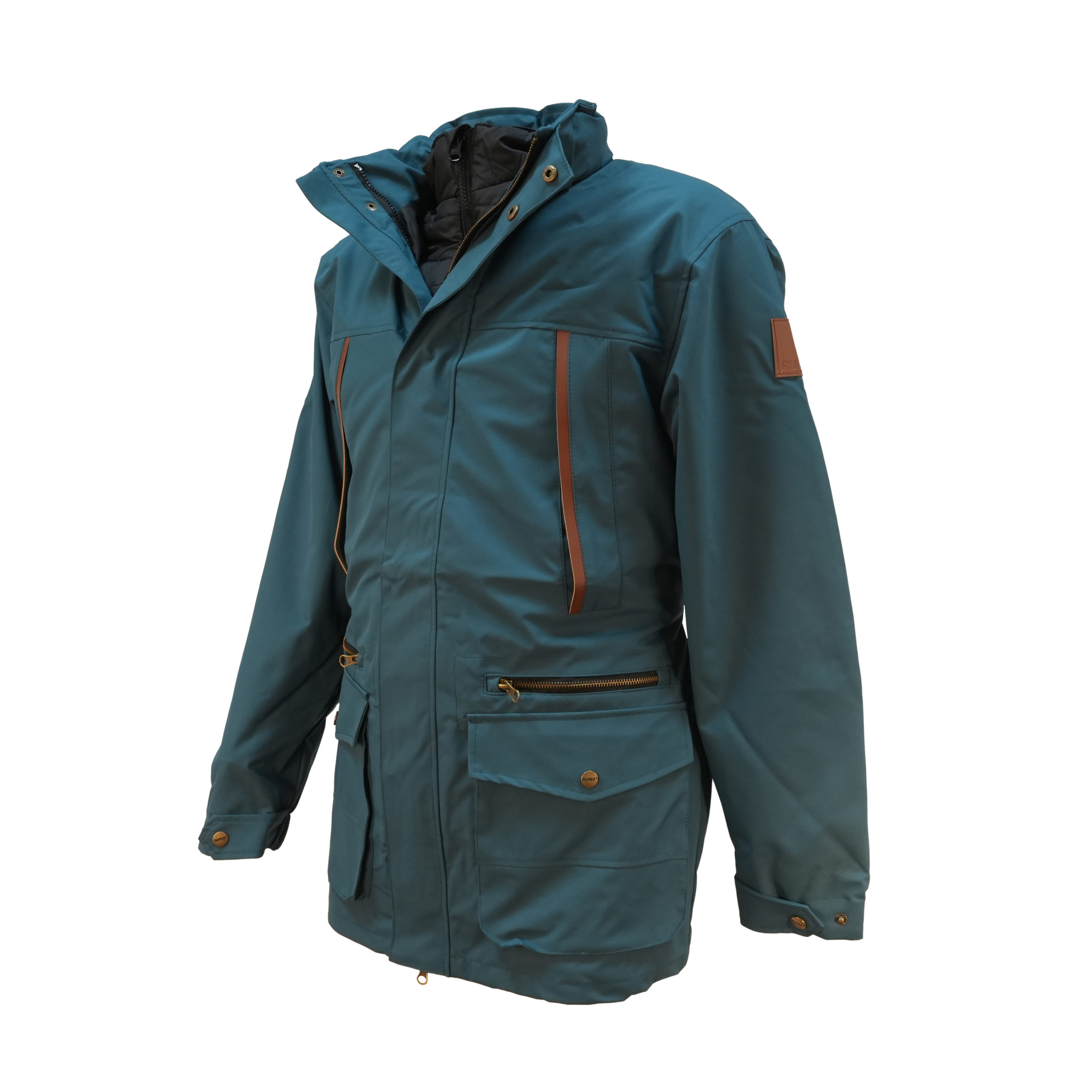 DSC03333 RUPES FIELD JACKET – PETROLEUM BLUE- Gallery photo 3