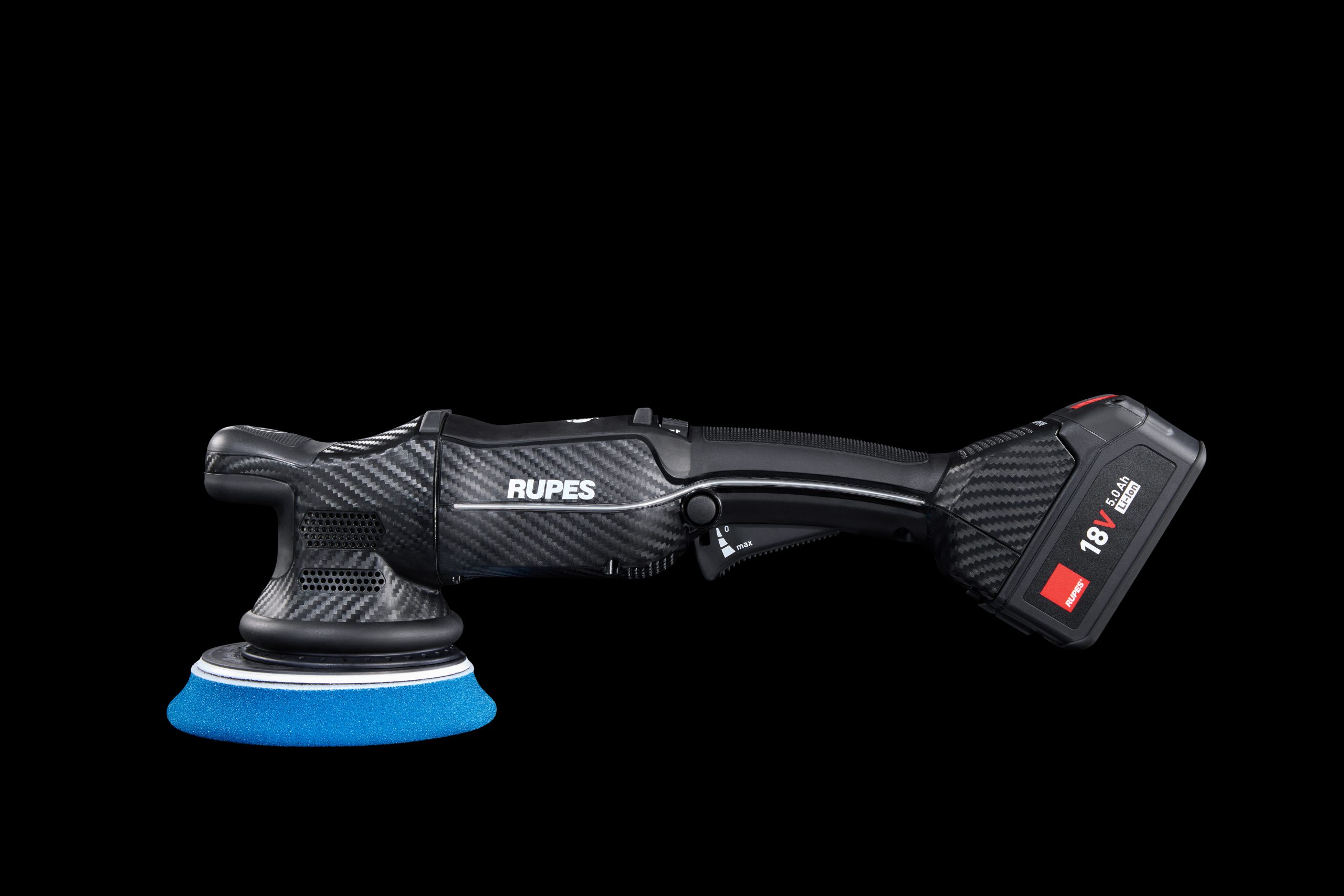 HLR15 iBrid Side - DA Coarse Random orbital polisher – Bigfoot HLR21 iBRID- Gallery photo 2