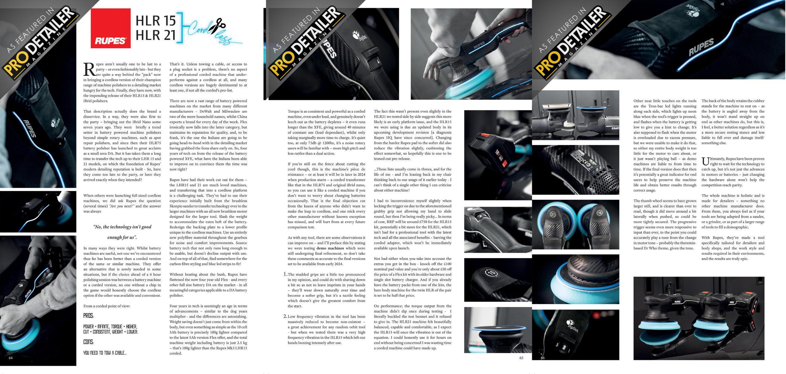 HLR15 & HLR21 iBrid Polishers by PRO Detailer Magazine - 1