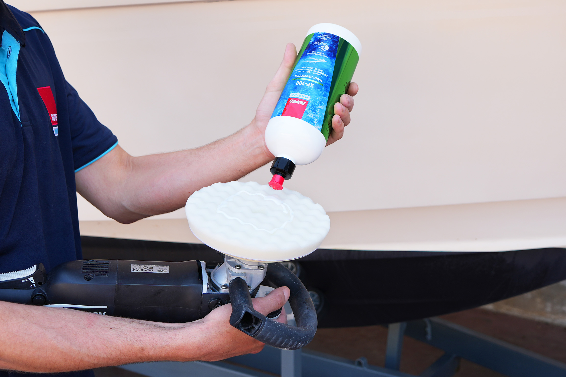 Rotary_Waffle_Ultra_Fine+XP700 MARINE XP-700 NANO PROTECTION- Gallery photo 4