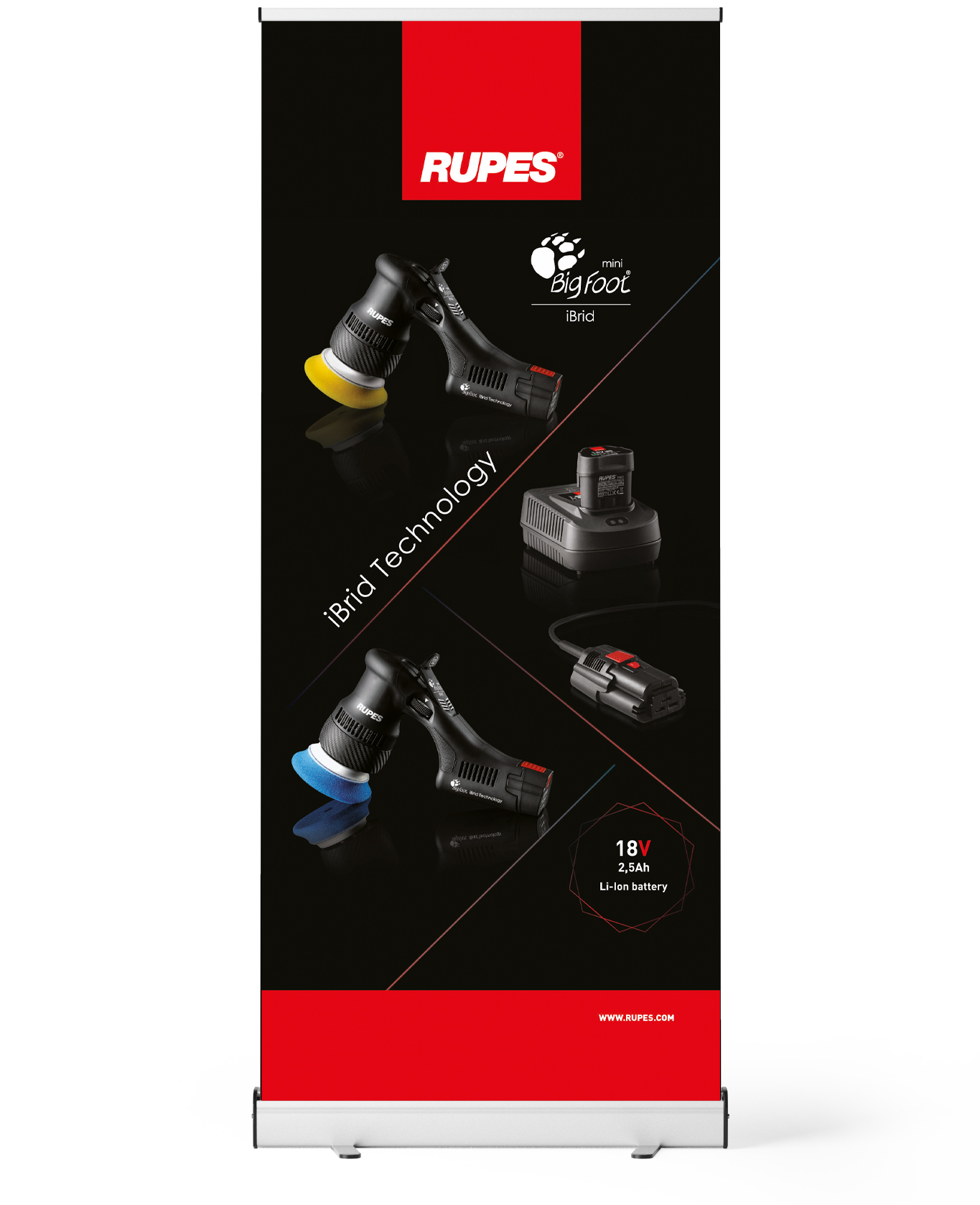 RUPES RollUp iBrid 75MINI- Gallery photo 1
