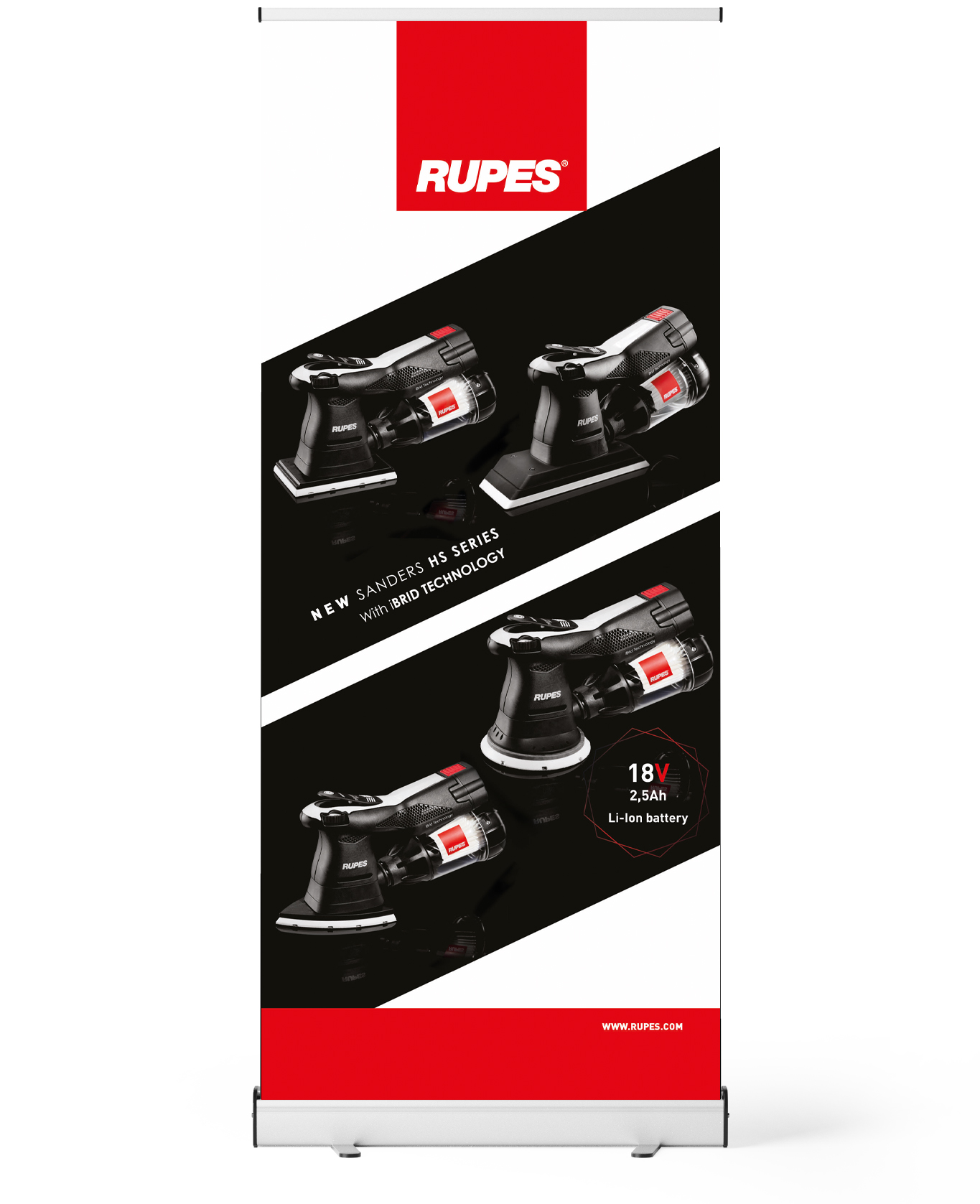 RUPES Roll-UP Mini Sanders NEW 2025- Gallery photo 1
