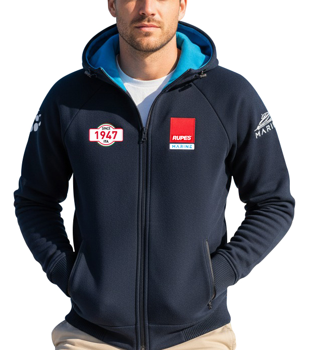 RUPES MARINE Sweatshirt 9Z108_002 TECH FLEECE HOODIE RUPES MARINO- Gallery photo 1