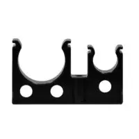 SUPPORTO PER TUBO ASPIRAZIONE Ø 75mm E DI SERVIZIO Ø 40mm