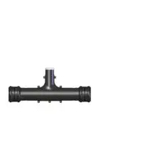 RACCORDO A T Ø 75mm CON DERIVAZIONE RIDOTTA 50mm