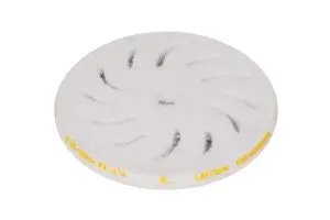 Fine microfiber polishing pads for random orbital