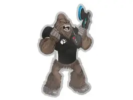 Autocollant George Figure